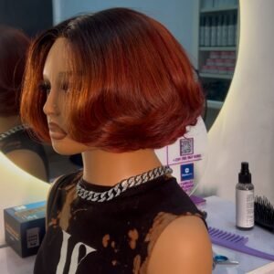 8” 2x6 LAYERED BOB WIG