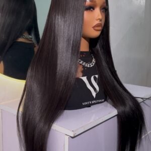 26” 2x6 BONE STRAIGHT WIG