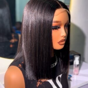 12” 2x6 BONE STRAIGHT WIG
