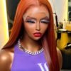 24" Ginger bone straight