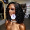10" pixie curls wig with 5x5